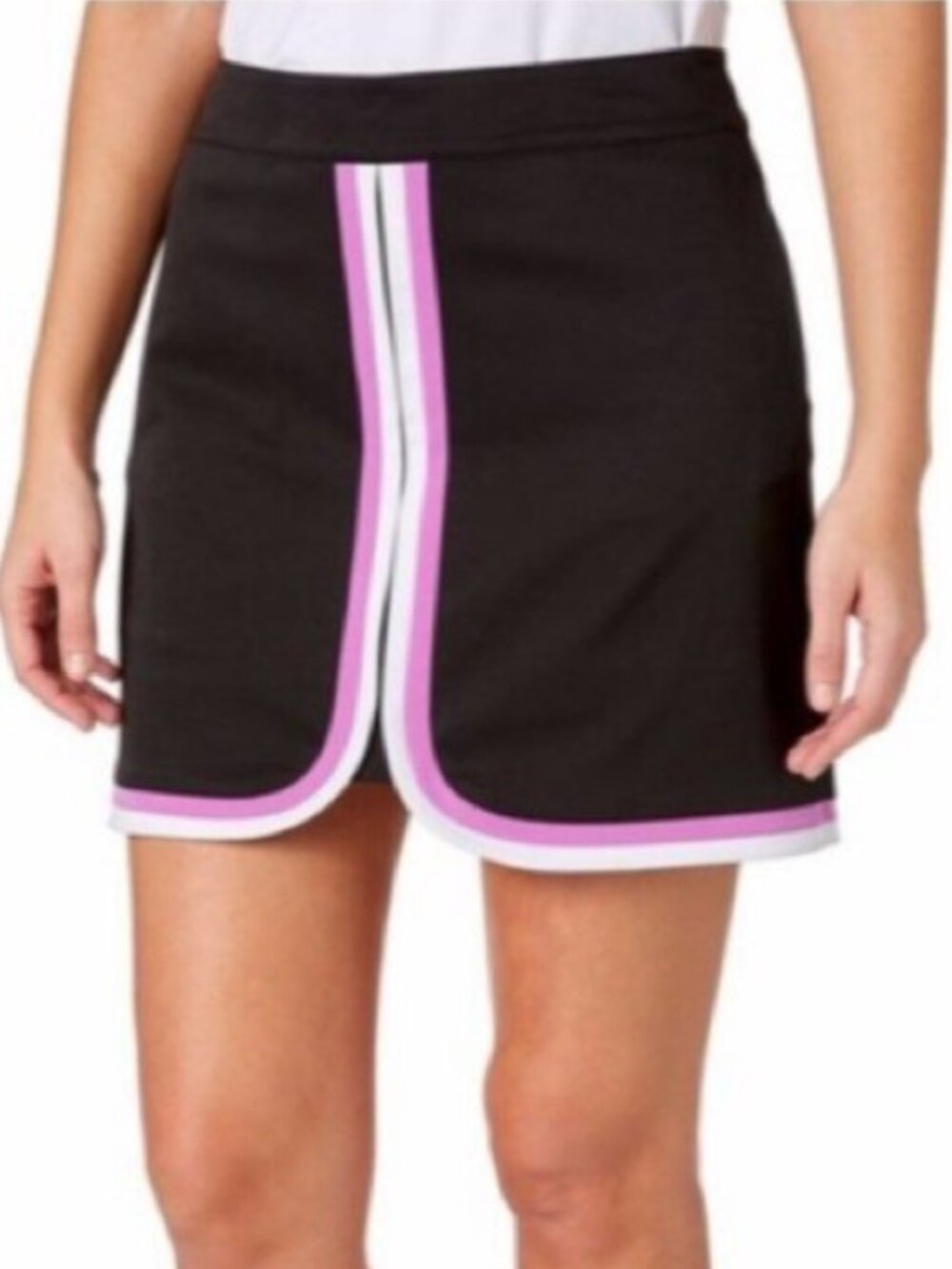 Lady Hagen Golf Skort Black Purple White Colorblock Twilight Athletic Skirt